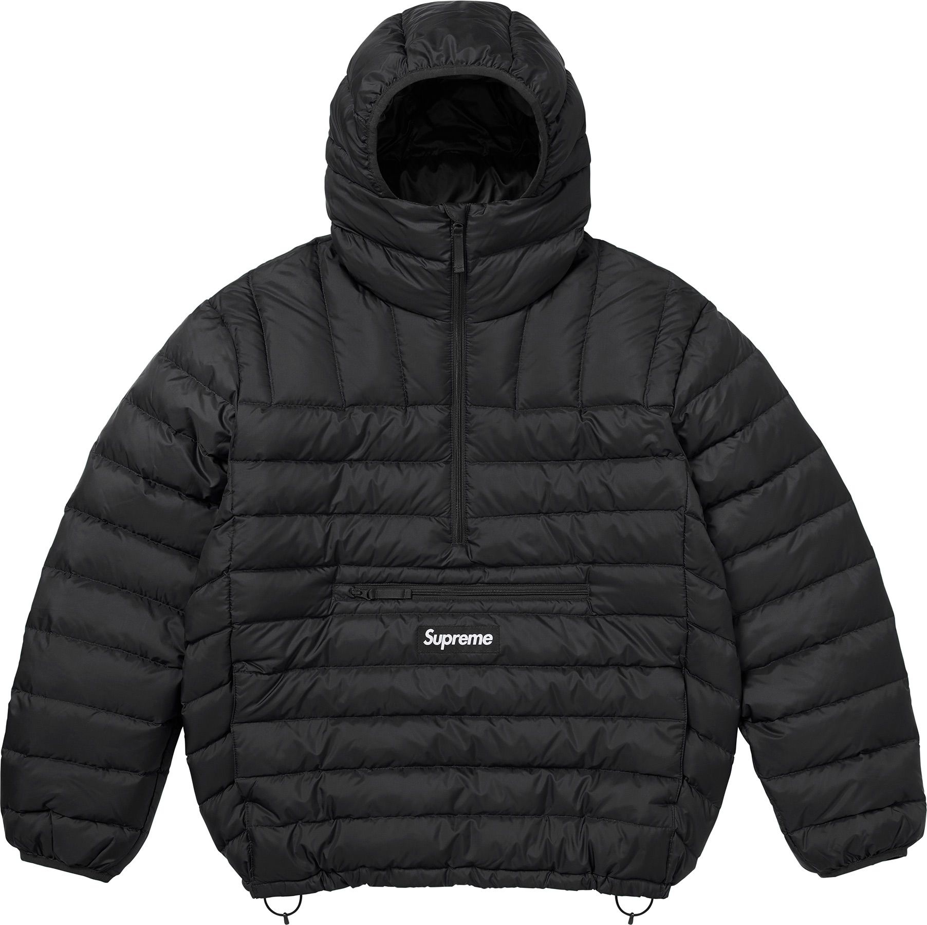 Micro Down Half Zip Hooded Pullover view 12